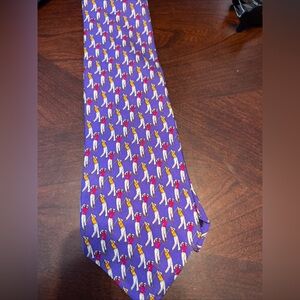 Polo University Purple Golfer Men's Tie 55”